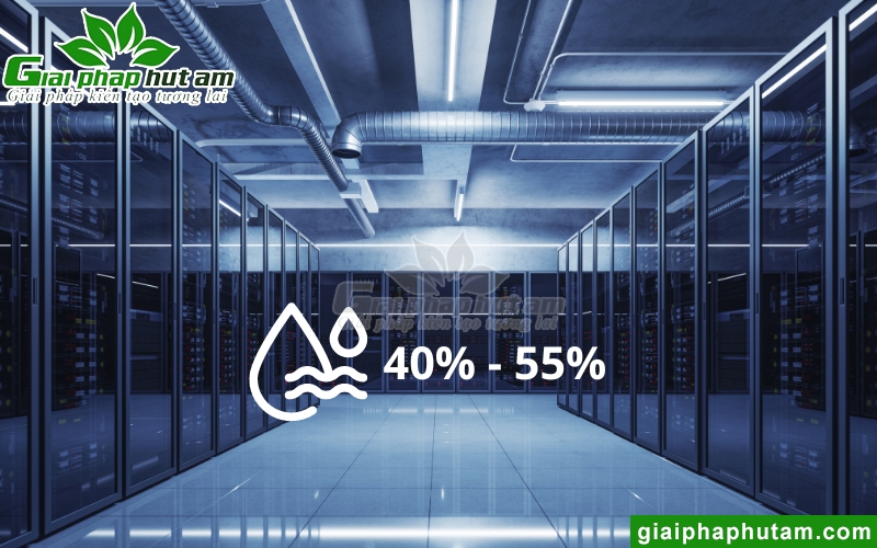 độ ẩm tiêu chuẩn cho phòng máy chủ, server