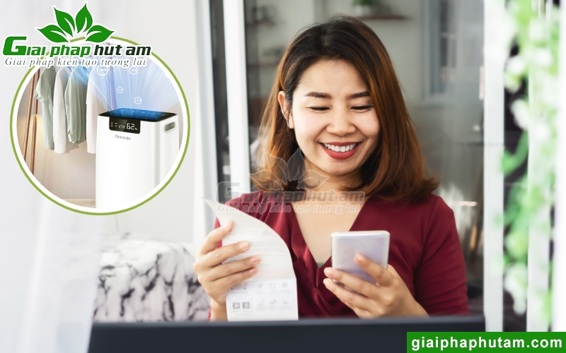 máy hút ẩm dorosin có tốn điện không