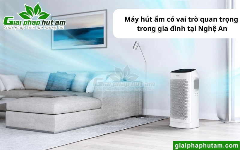 ứng dụng Máy hút ẩm tại Nghệ An trong gia đình