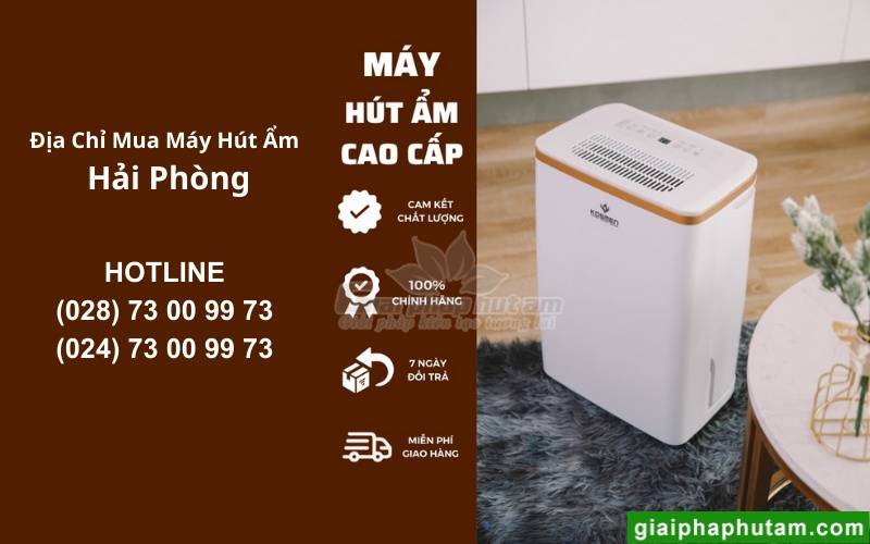 địa chỉ mua Máy hút ẩm ở Hải Phòng