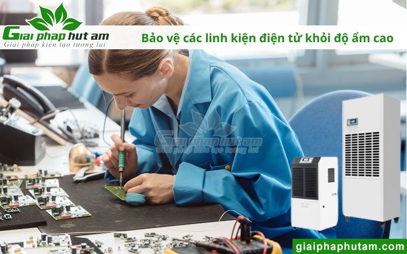 Máy Hút Ẩm Tại Bắc Giang trong công nghiệpk