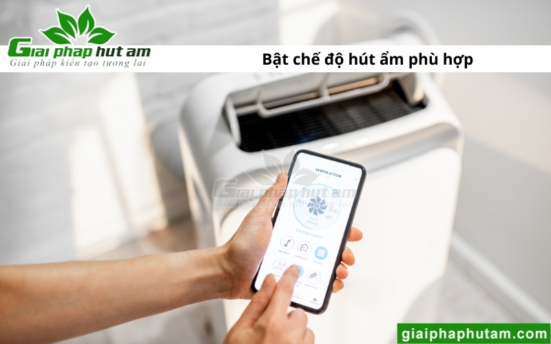 sử dụng máy hút ẩm an toàn