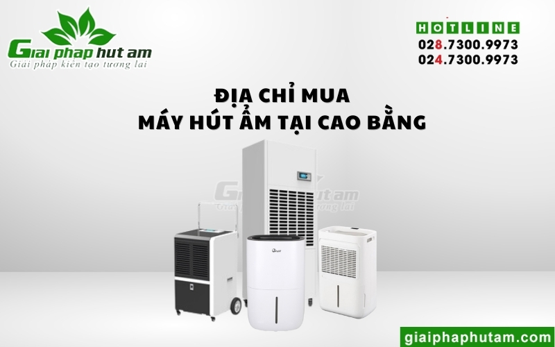 địa chỉ mua Máy hút ẩm tại Cao Bằng