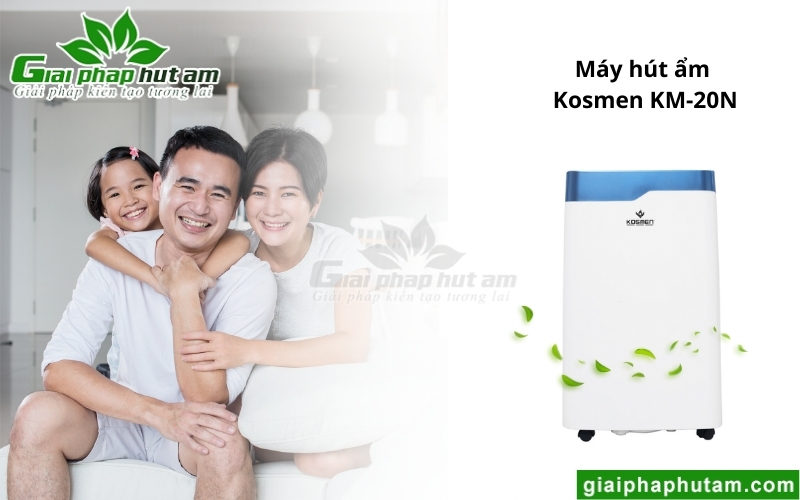 Máy hút ẩm tại Vĩnh Phúc Kosmen KM-20N