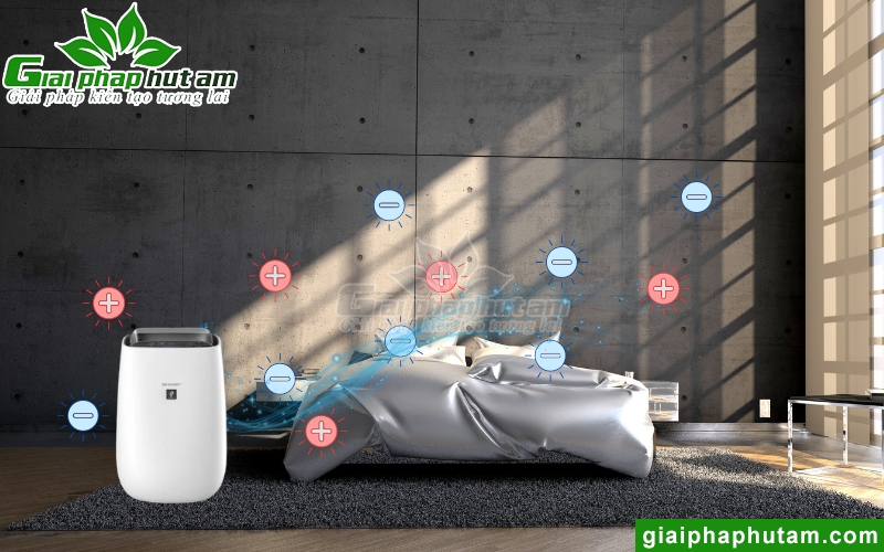 Plasmacluster Ion sử dụng trên máy lọc không khí
