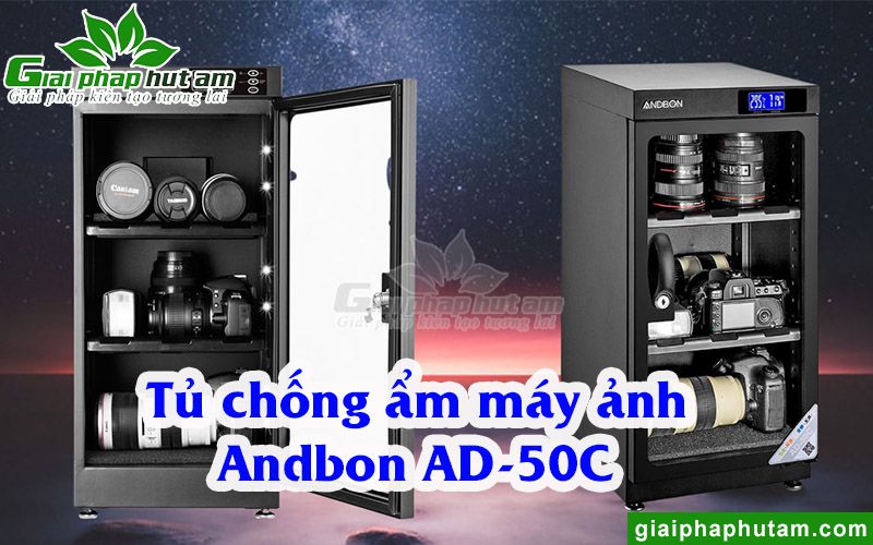 Tủ chống ẩm cho máy ảnh Andbon AD-50C