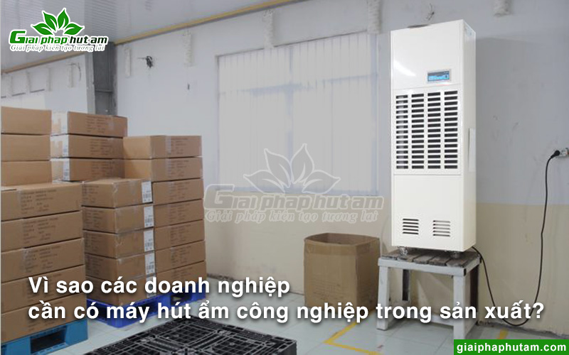 Tại sao cần máy hút ẩm công nghiệp trong sản xuất?