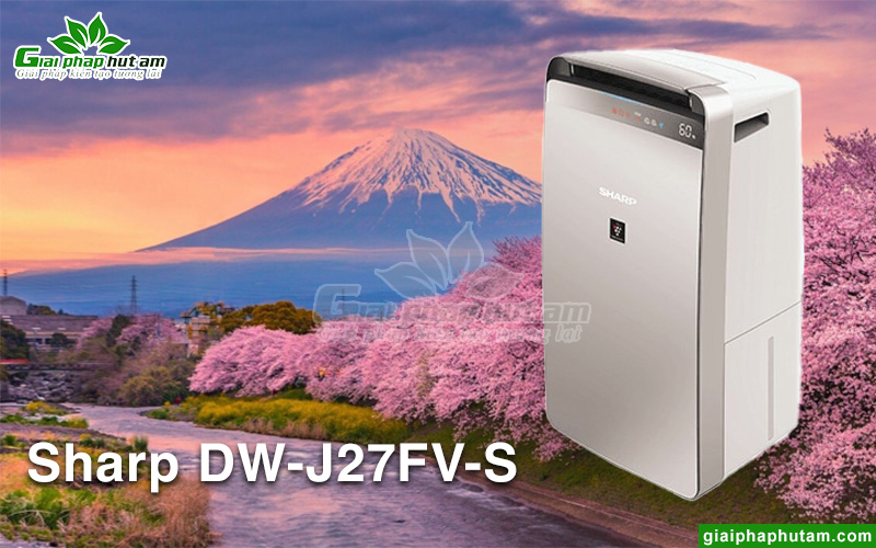 Máy hút ẩm gia đình của Nhật Sharp DW-J27FV-S