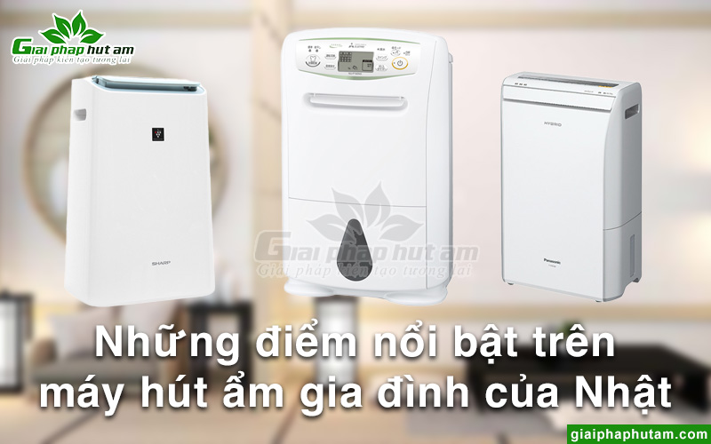 Những điểm nổi bật trên máy hút ẩm gia đình của Nhật