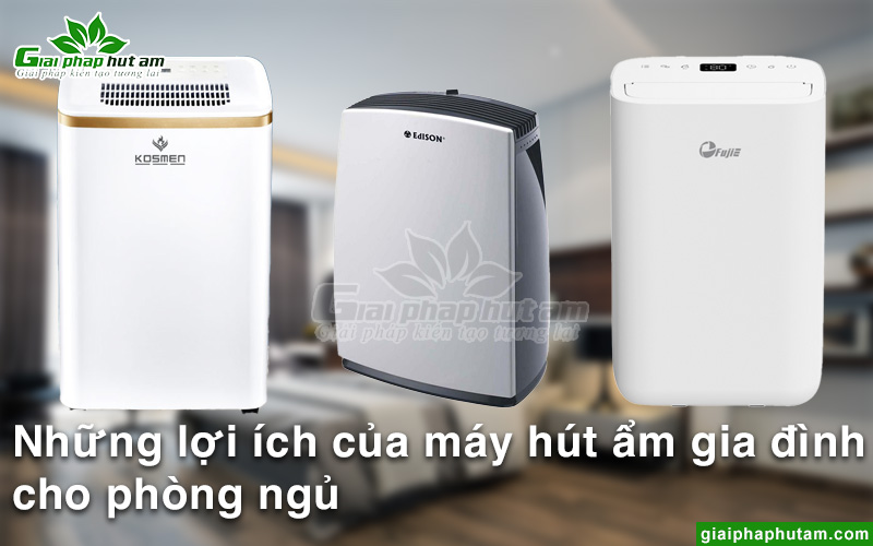 Những lợi ích của máy hút ẩm gia đình cho phòng ngủ