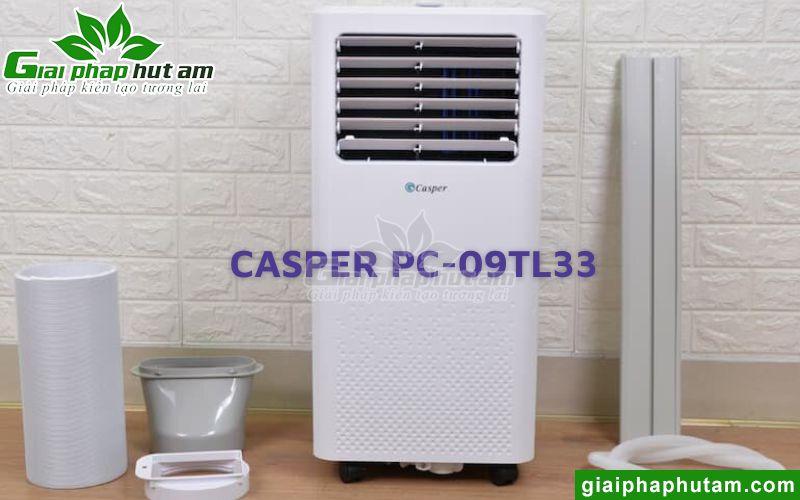 Máy lạnh di động 1 chiều Casper 9000BTU PC-09TL33
