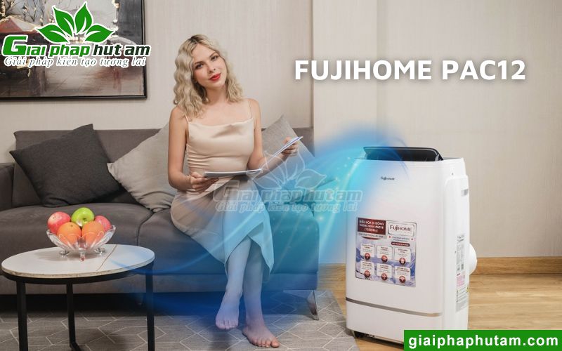 Máy lạnh di động 1 chiều Fujihome PAC12 (12.000BTU - 1.3 HP)
