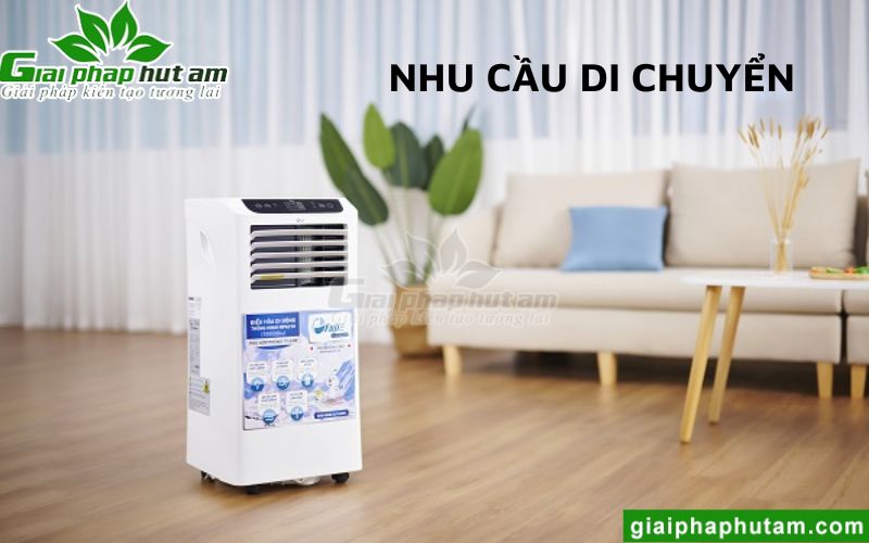 Những nơi cần di chuyển máy lạnh tùy theo nhu cầu sử dụng
