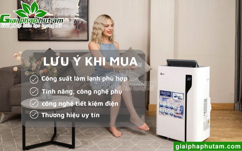 Một số lưu ý khi mua máy lạnh di động Bình Dương sao cho phù hợp