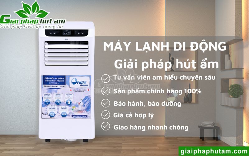 Địa chỉ mua máy lạnh di động tại Bình Phước uy tín chất lượng