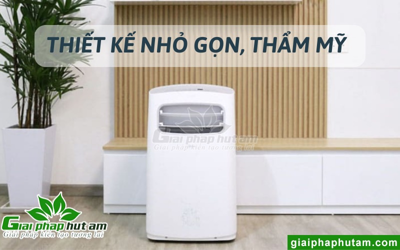 Máy lạnh di động mang đến thiết kế nhỏ gọn, thẩm mỹ