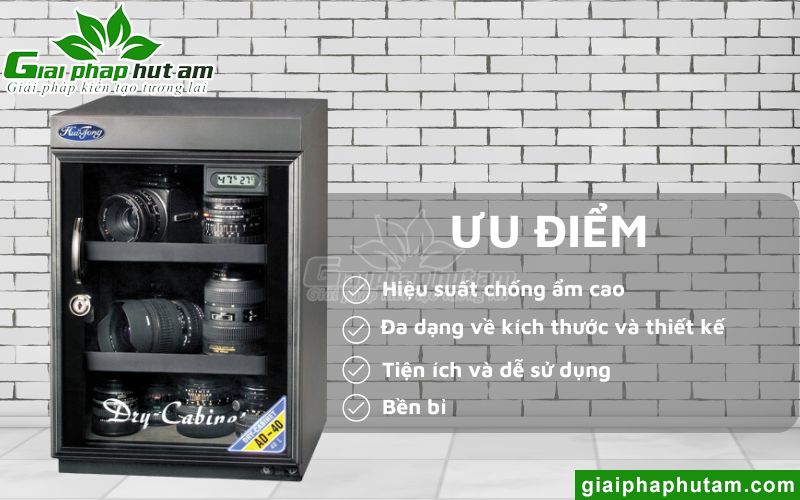 Có nên mua tủ chống ẩm Huitong - Điểm nổi bật 