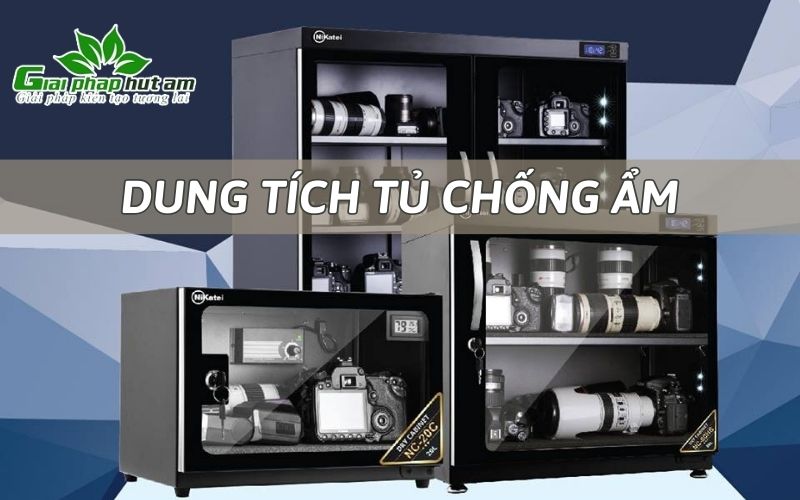 Dung Tích Tủ Chống Ẩm