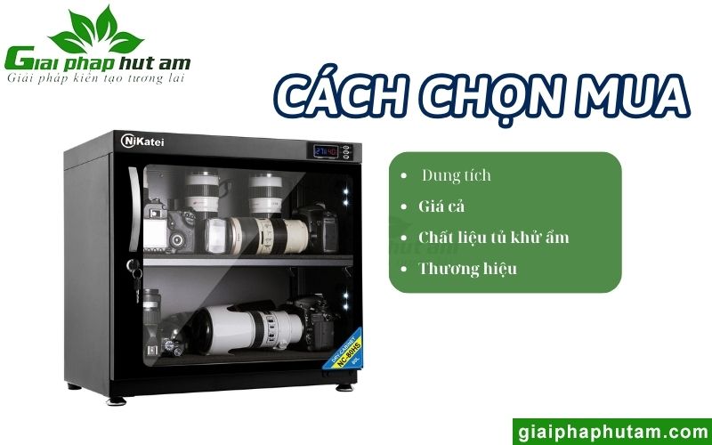 Cách chọn tủ chống ẩm Bình Phước đúng đắn