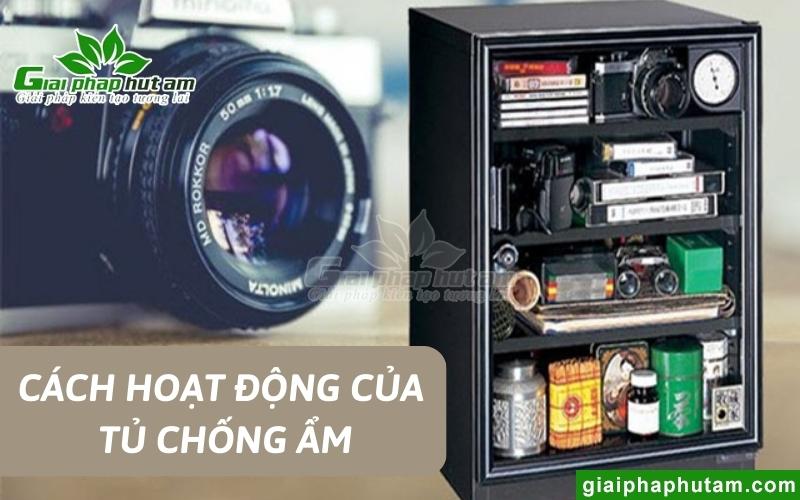  Cách hoạt động của tủ chống ẩm